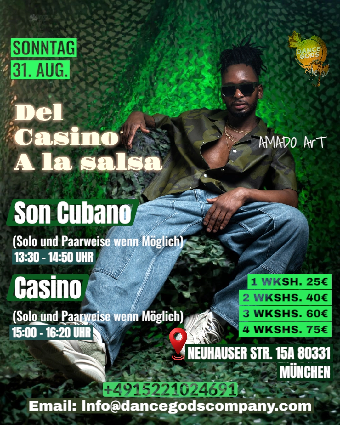 Del Casino A la salsa • Son Cubano & Casino Workshops