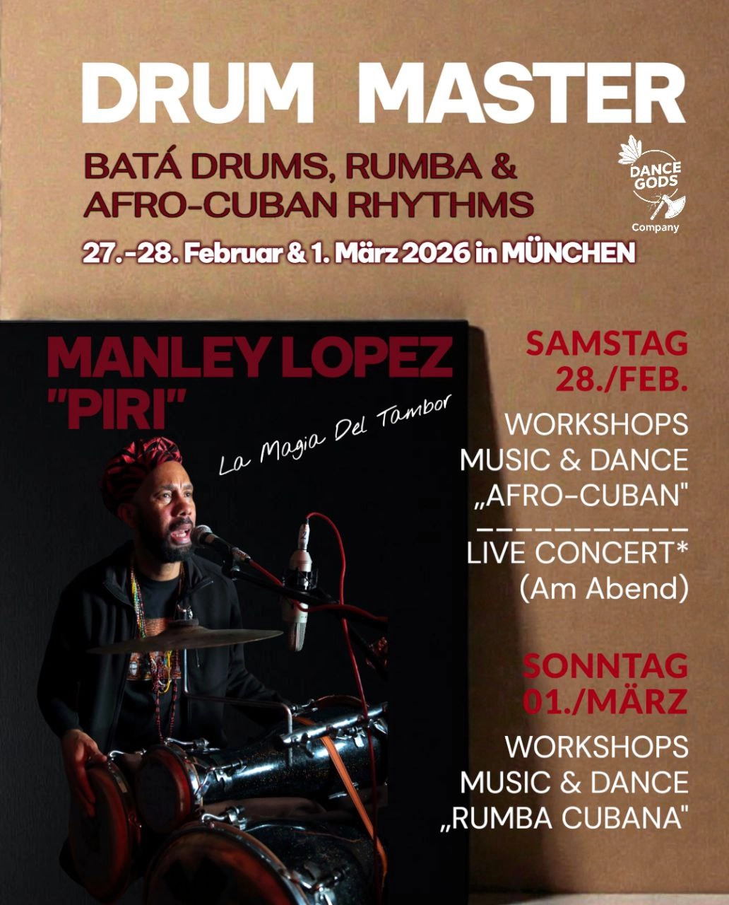 Drum Master – La Magia Del Tambor